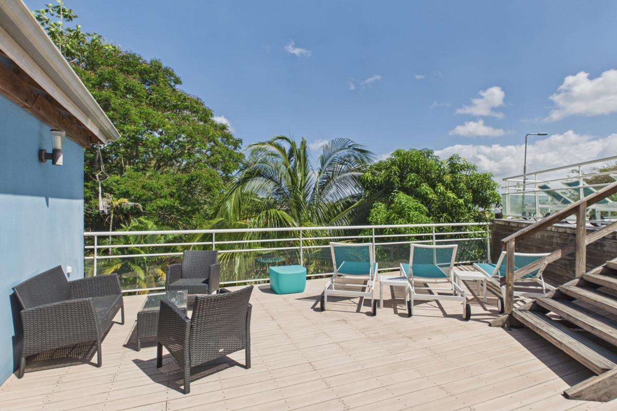 Location martinique  trois ilets 5 chambres - terrasse annexe
